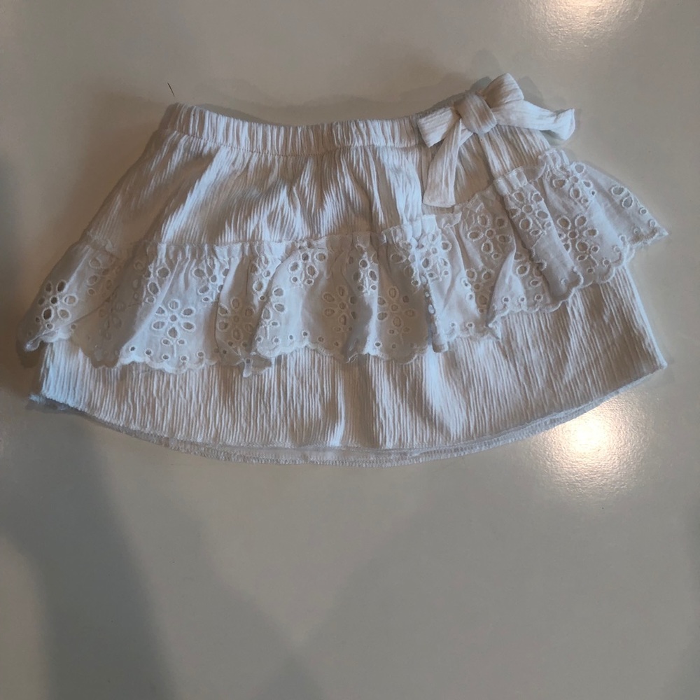 White Zara Baby Girl Skirt
